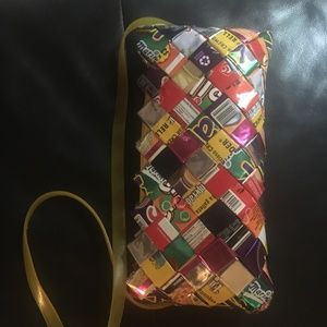 Ecoist Recycled Candy Wrapper Purse Handmade in Peru